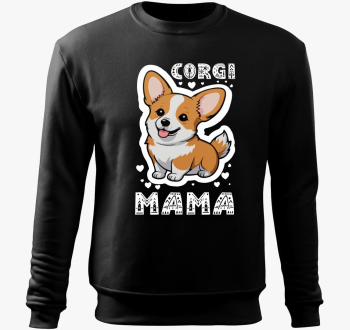 Corgi Mama pulover s kapuco