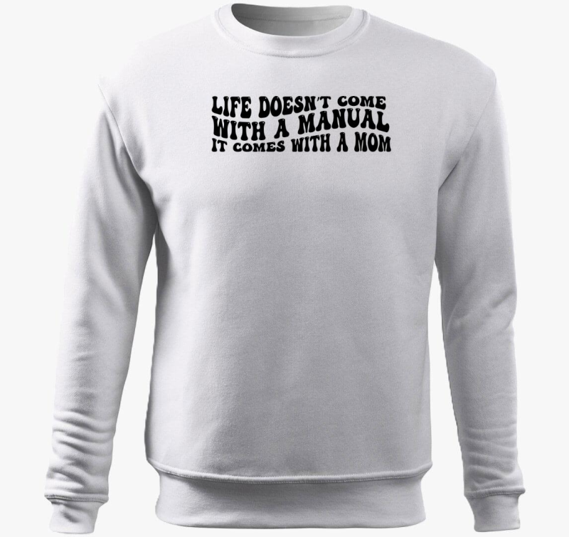 Life Manual Mom pulover s kapuco