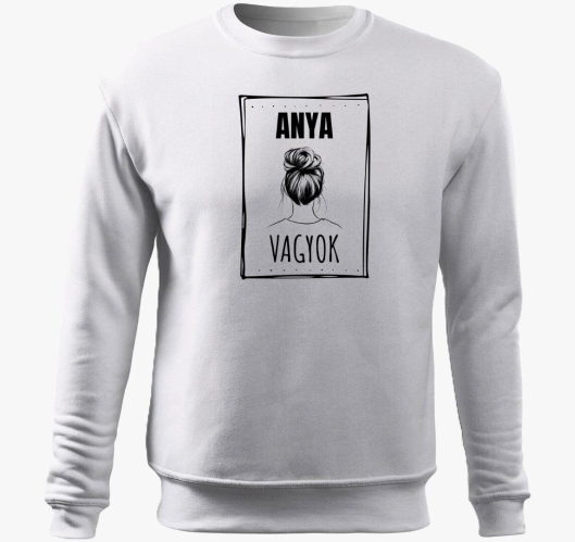 Mama sem hajas pulover s kapuc...