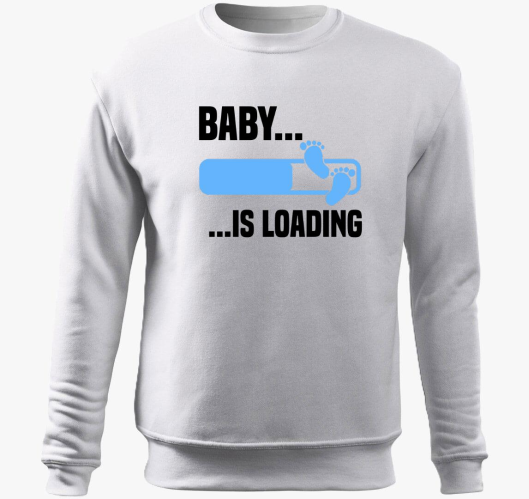 Baby is loading fant pulover s...