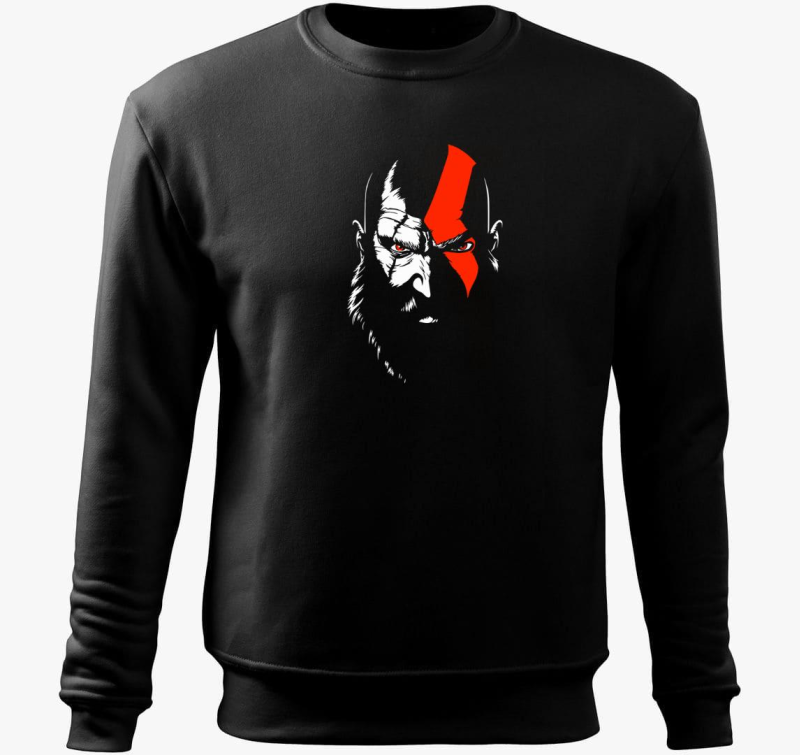 God of War - Kratos fanart pulover s kapuco