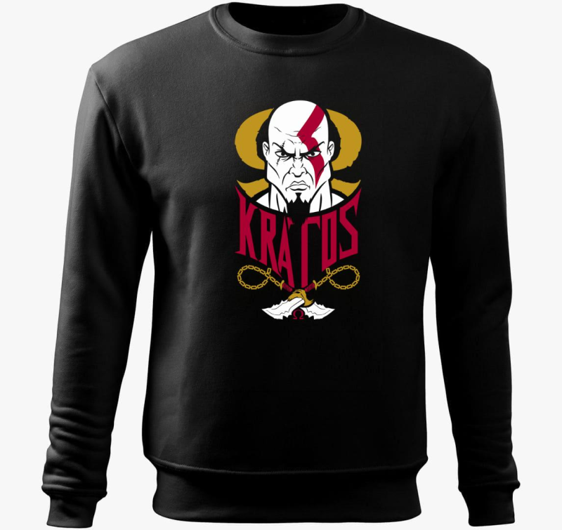 God of War - Kratos artwork pulover s kapuco