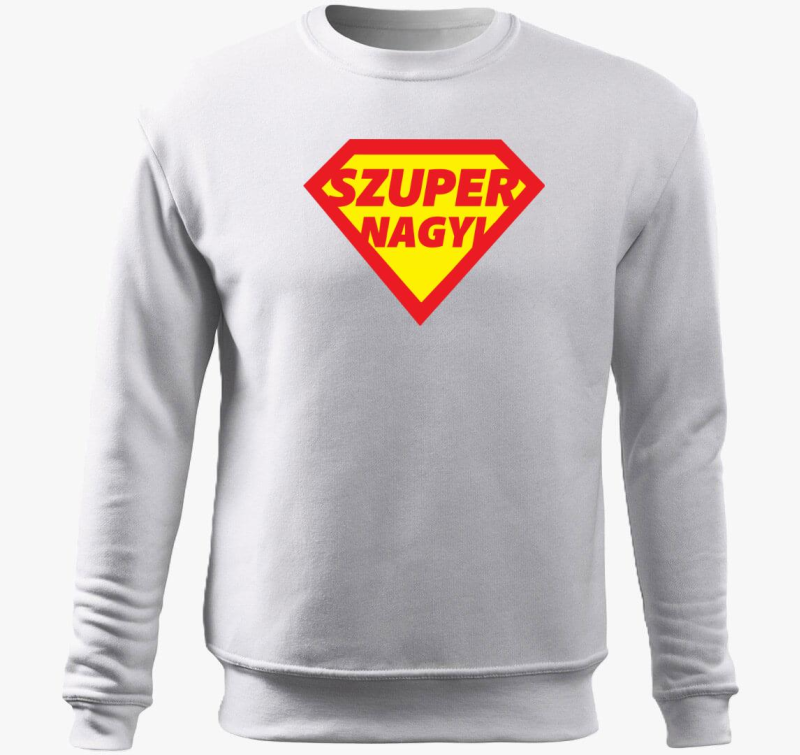 Szuper nagyi pulover s kapuco