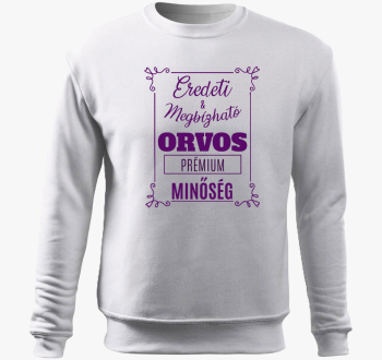 orvos pulover s kapuco