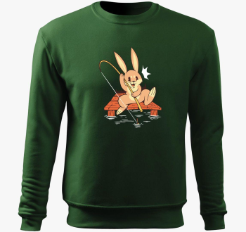 Ribič nyuszi pulover s kapuco