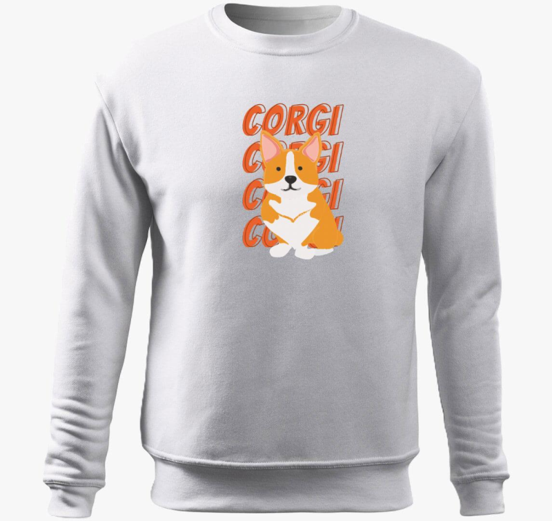 Corgi pulover s kapuco