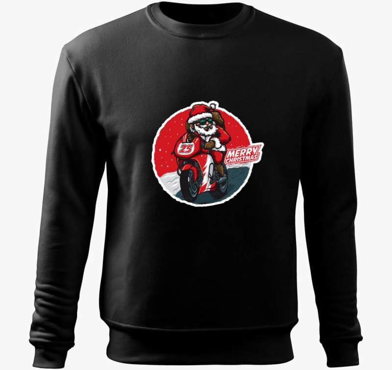 motorja pulover s kapuco