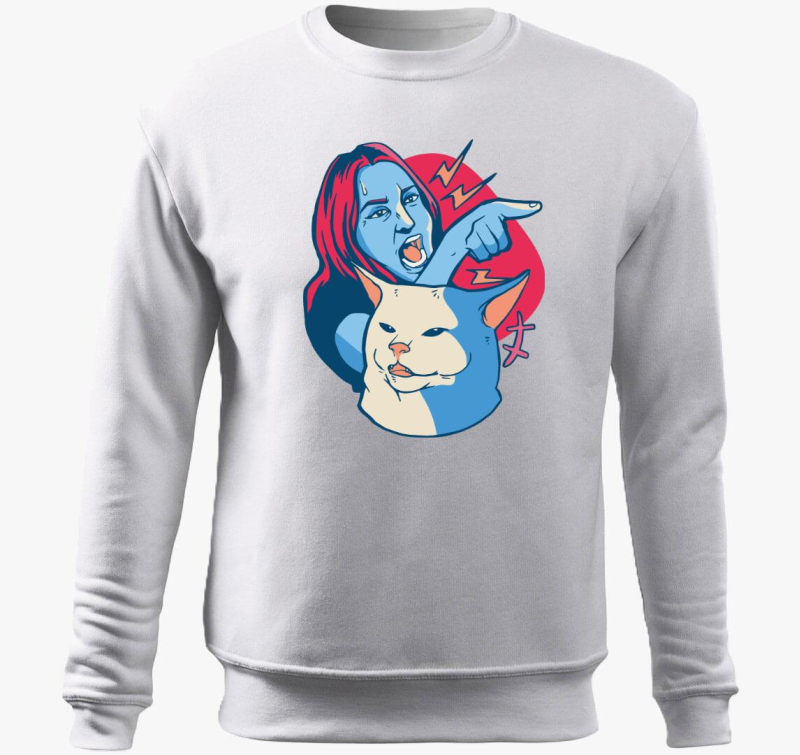 meme pulover s kapuco