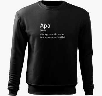 Oče pulover s kapuco