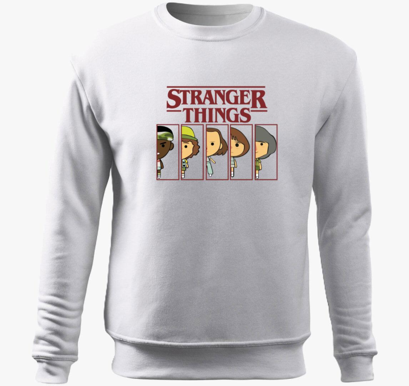 Stranger Things karakteres pulover s kapuco