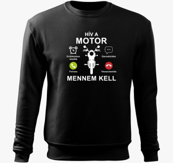 motor mennem kell pulover s kapuco