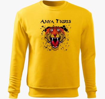 Mama tigris pulover s kapuco