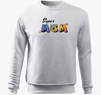 Super Mom pulover s kapuco