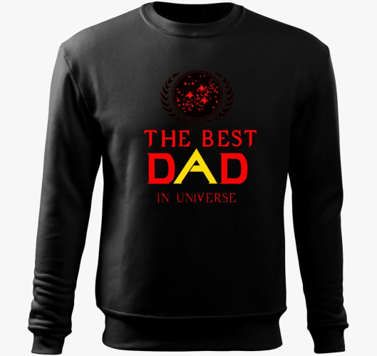 Best Dad in Universe pulover s...