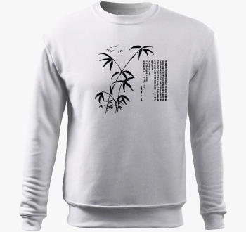 Bambusz pulover s kapuco