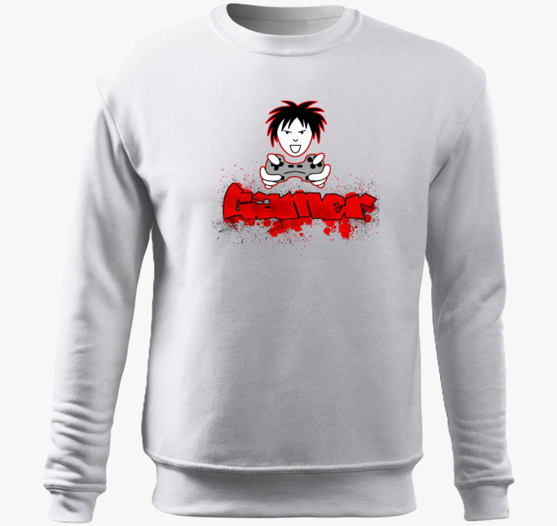 Gamer pulover s kapuco
