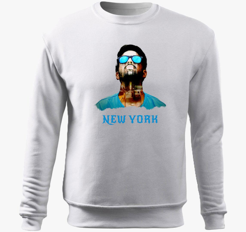 New York pulover s kapuco
