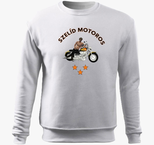 Motoros pulover s kapuco