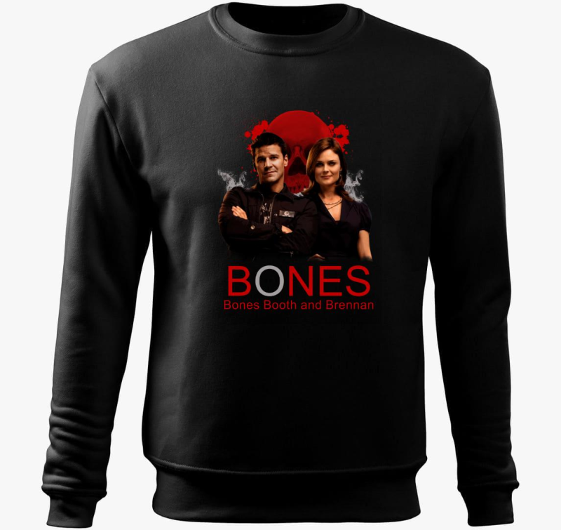 Bones pulover s kapuco