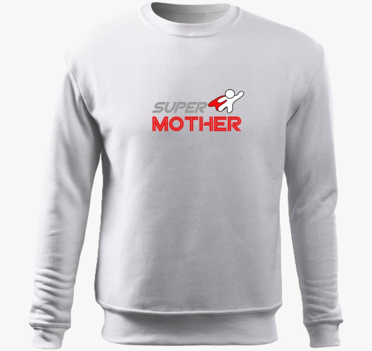 Super Mother pulover s kapuco