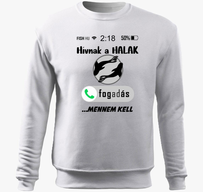 halak pulover s kapuco