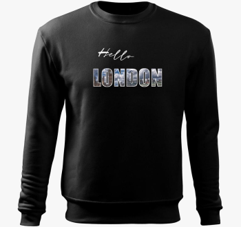 Hello London pulover s kapuco