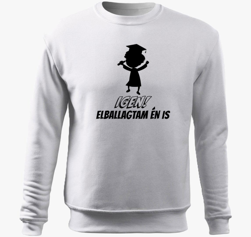 Igen! Elballagtam is pulover s kapuco