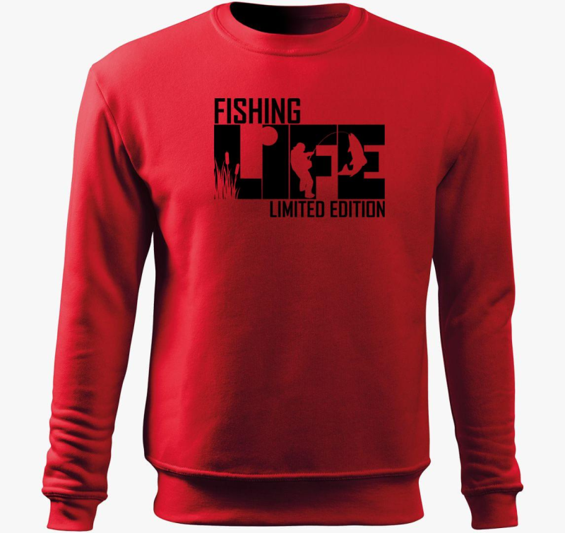 Fishing life feliratos pulover s kapuco