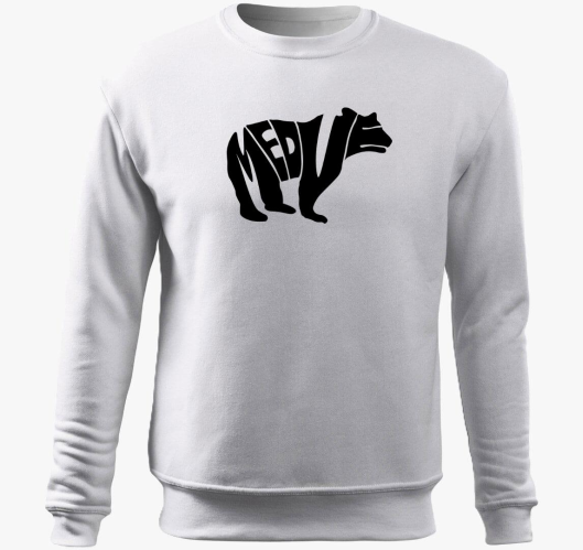 Medve pulover s kapuco