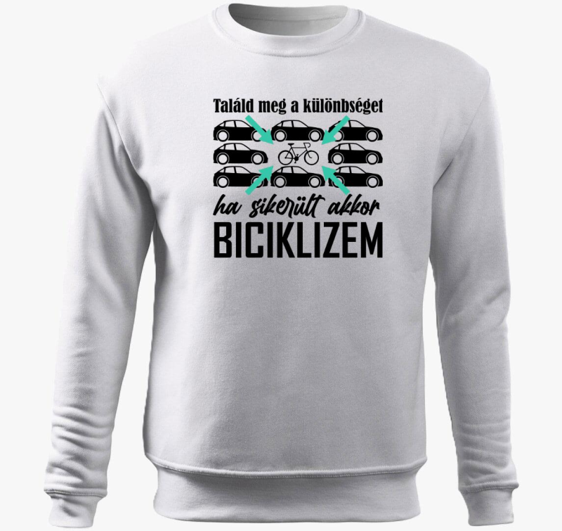 Biciklis pulover s kapuco
