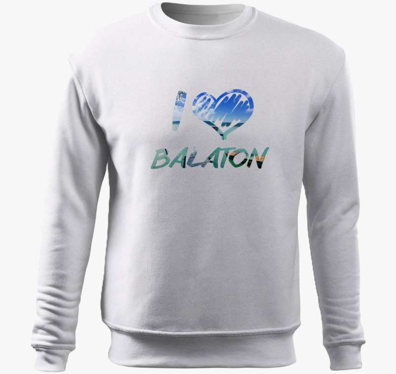 I love Balaton pulover s kapuco