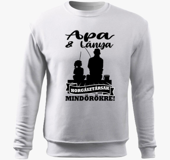 Oče in pulover s kapuco