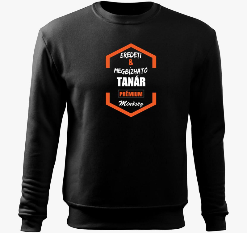 Eredeti in učitelj pulover s kapuco