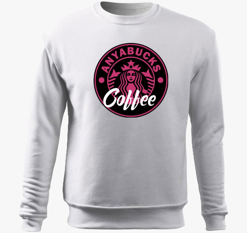 Mama Bucks coffee pulover s kapuco