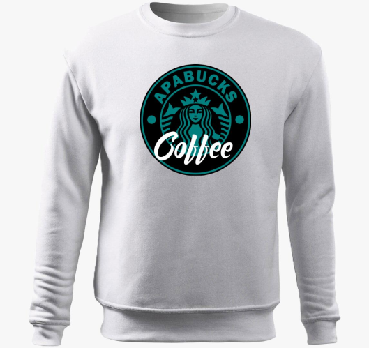 Oče Bucks coffee pulover s kap...