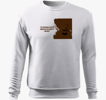 Reggeli pulover s kapuco