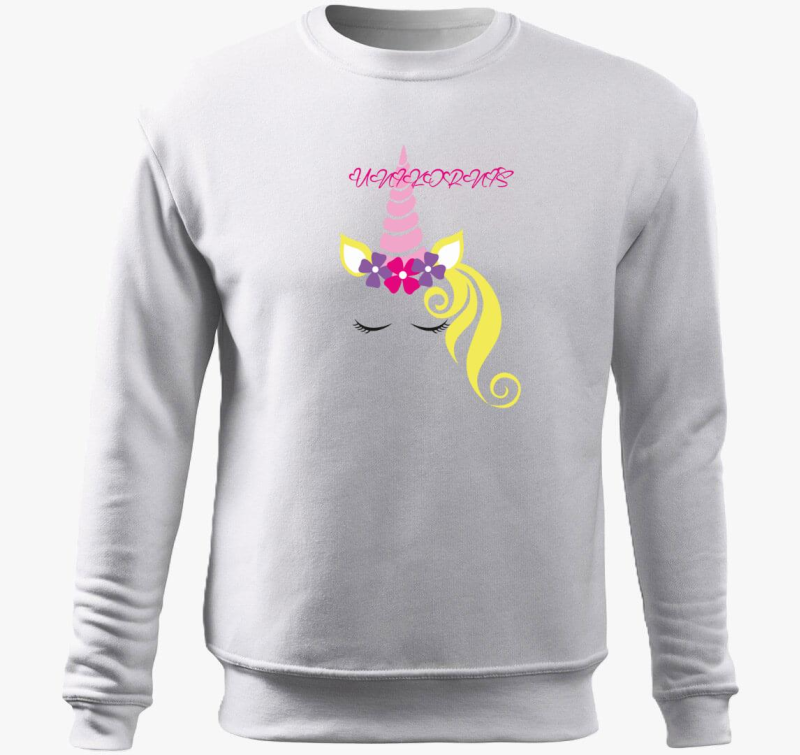 Unikornis pulover s kapuco