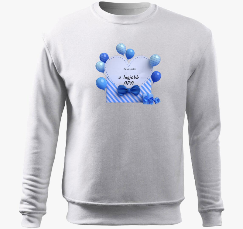 legjobb oče pulover s kapuco