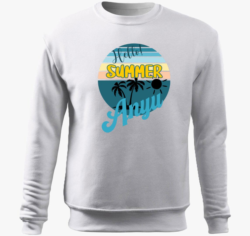 Hello Summer anyu pulover s kapuco