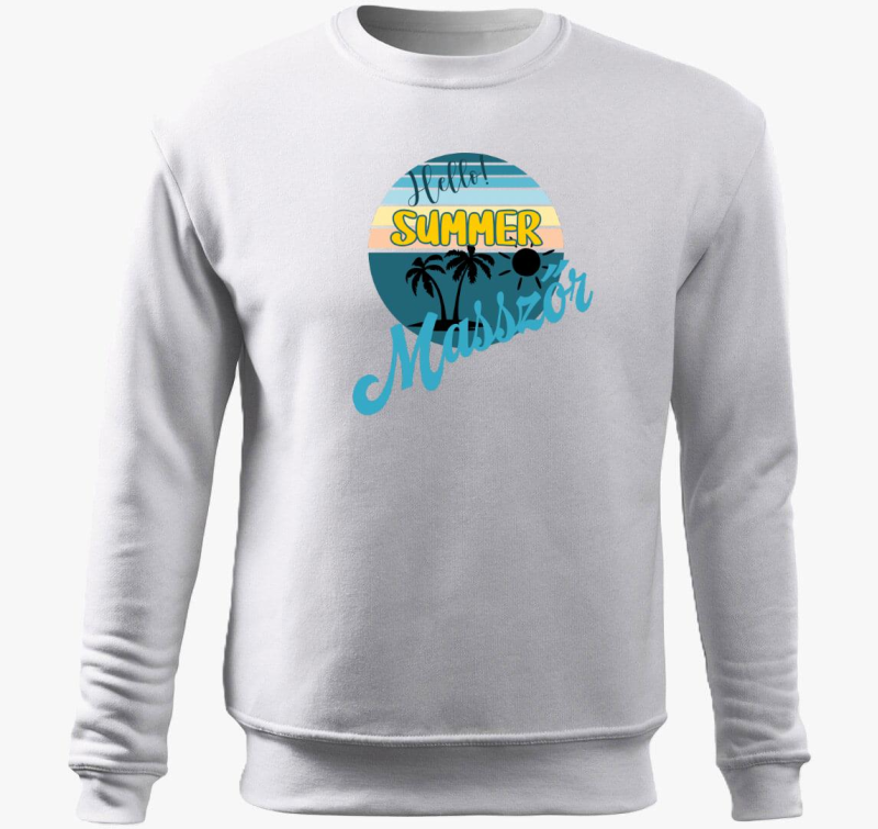 Hello Summer pulover s kapuco