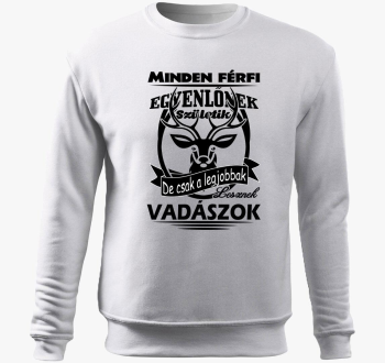 Csak legjobbak lovec pulover s kapuco