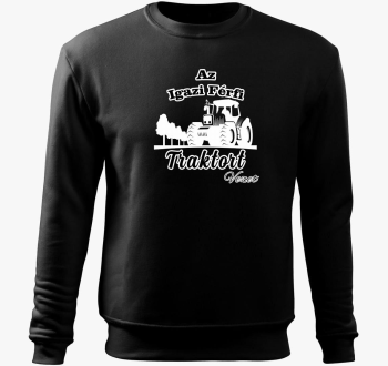 igazi traktort vezet