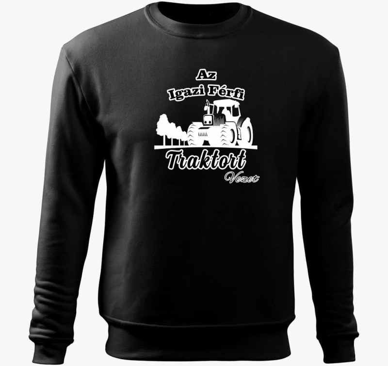 igazi traktort vezet