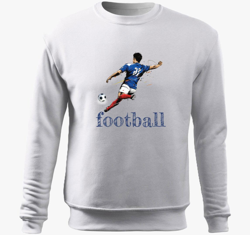 Football pulover s kapuco
