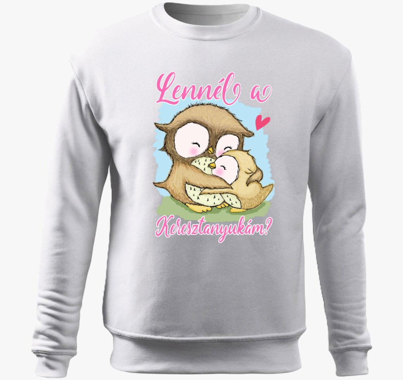 bagoly pulover s kapuco