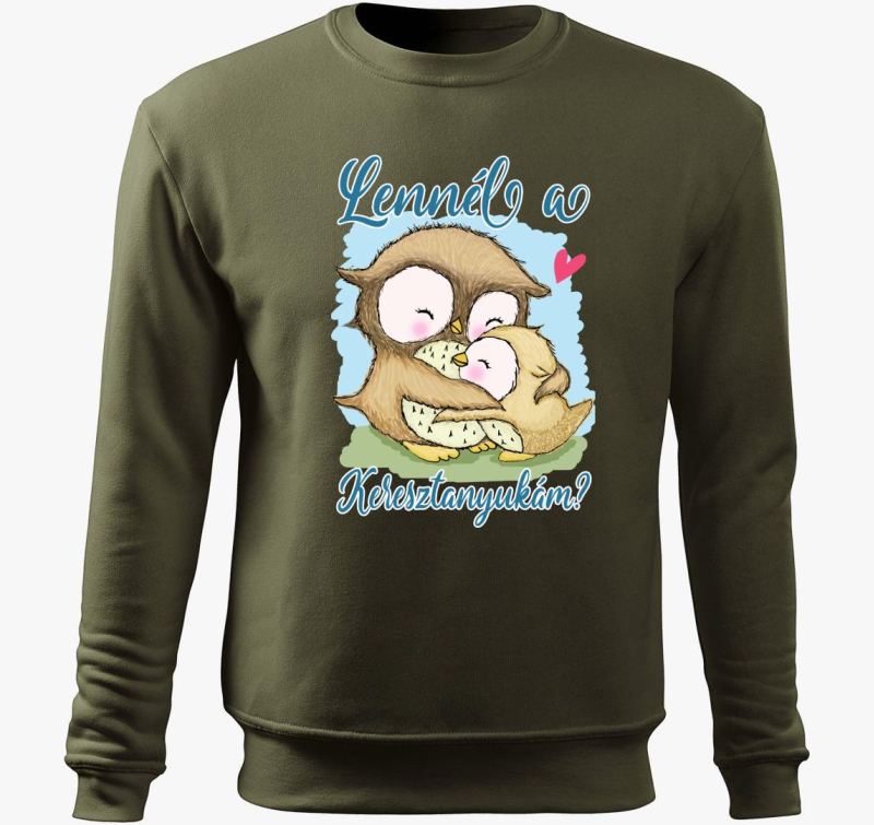 bagoly pulover s kapuco