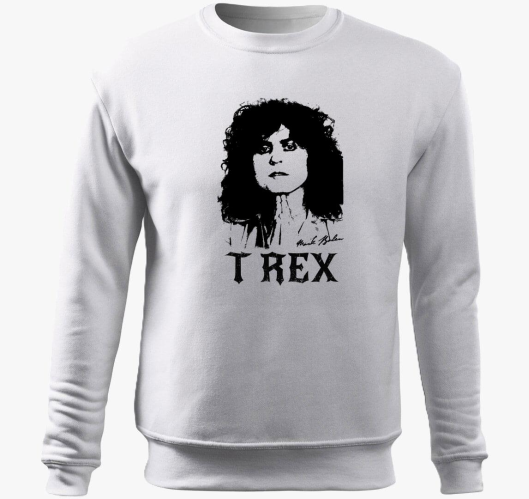 T-REX Marc Bolan rajz pulover ...
