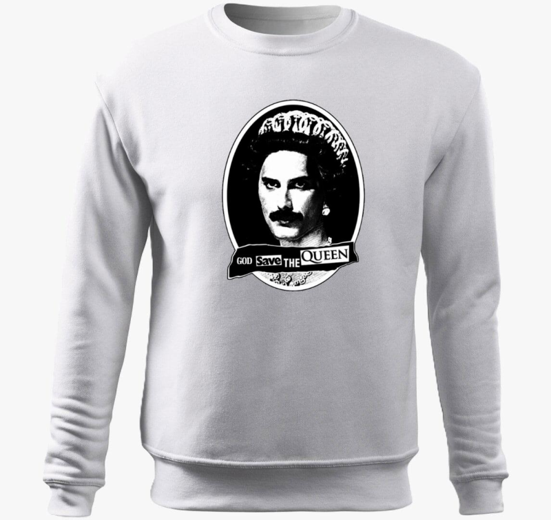 God Save The Queen (Freddie Mercury X Sex Pistols) pulover s kapuco