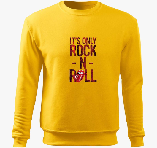 Rock and Roll pulover s kapuco