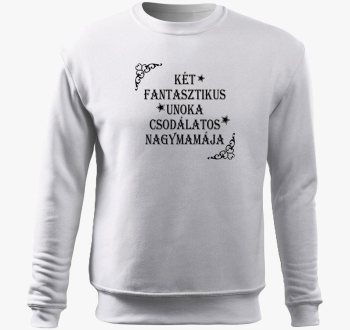 babica pulover s kapuco